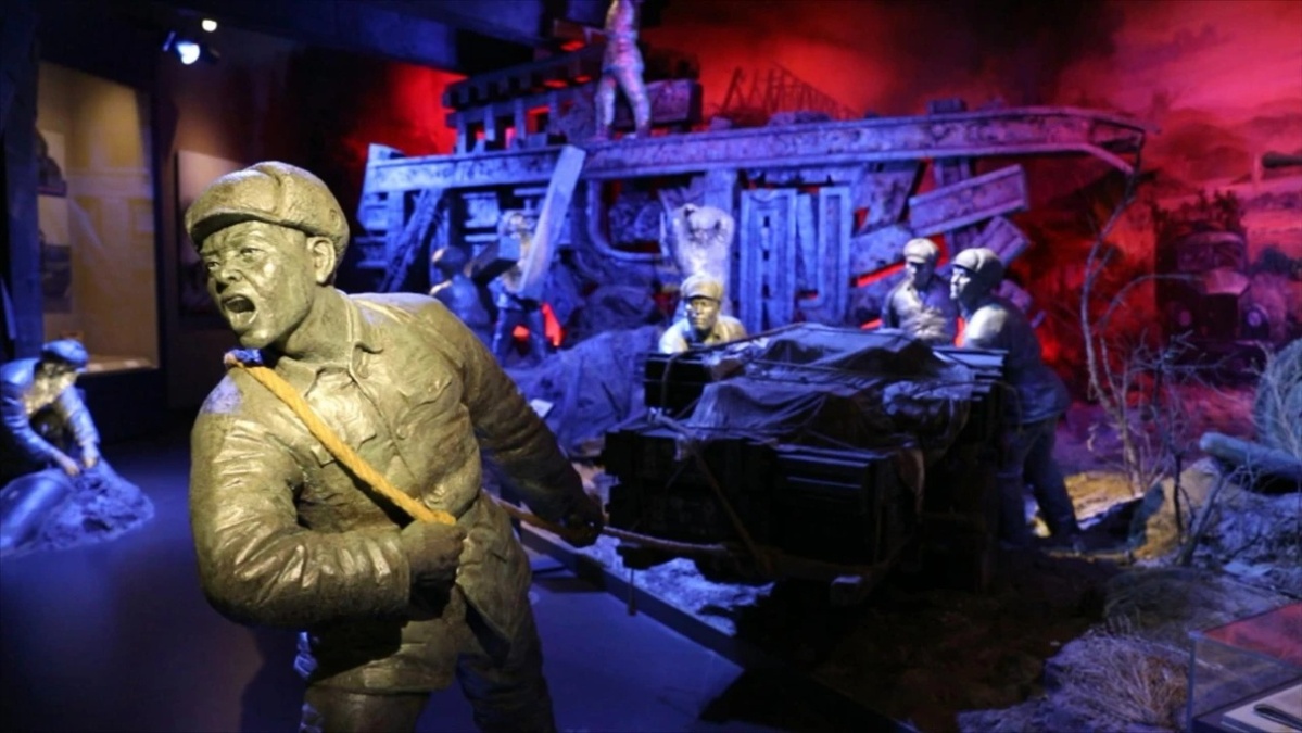 抗美援朝纪念馆,中国人民志愿军,抗美援朝战争,英雄赞歌,上甘岭战役