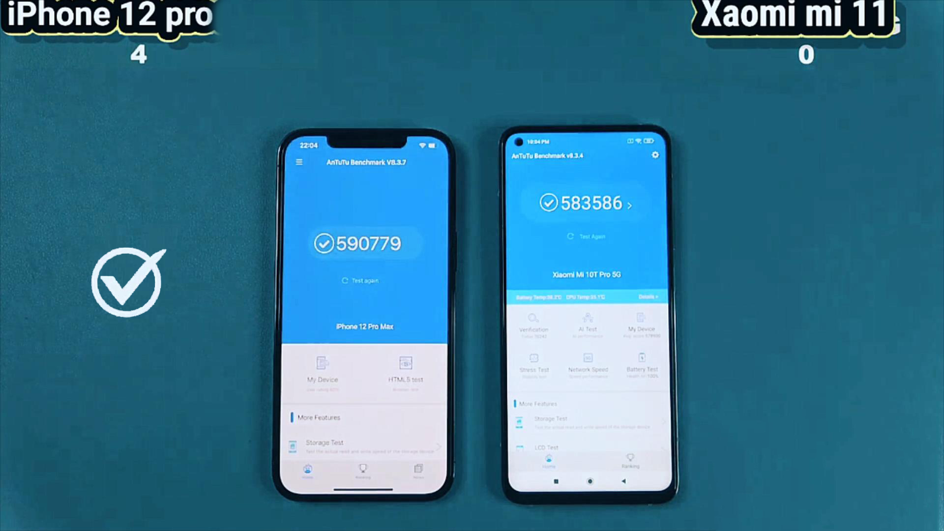 小米11与iphone12pro性能比拼骁龙888与a14的差距好大