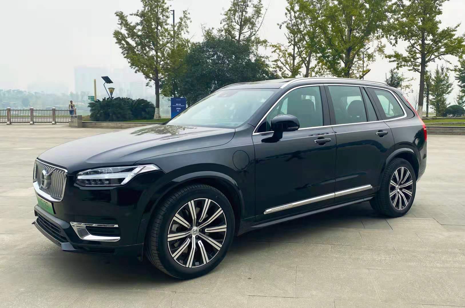 沃尔沃xc90国产谍照,全新2023款xc90谍照 能上绿牌的大块头,试驾沃尔沃旗舰级suv-xc90 recharge