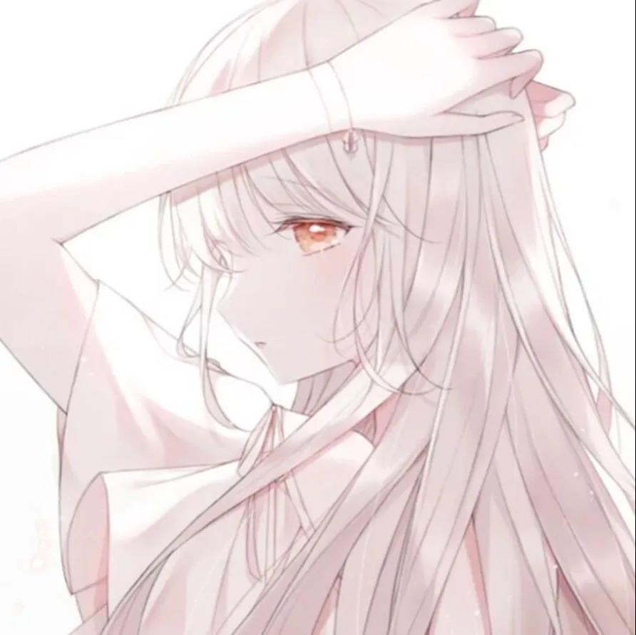 女生动漫头像,留过长发,也爱过烂人