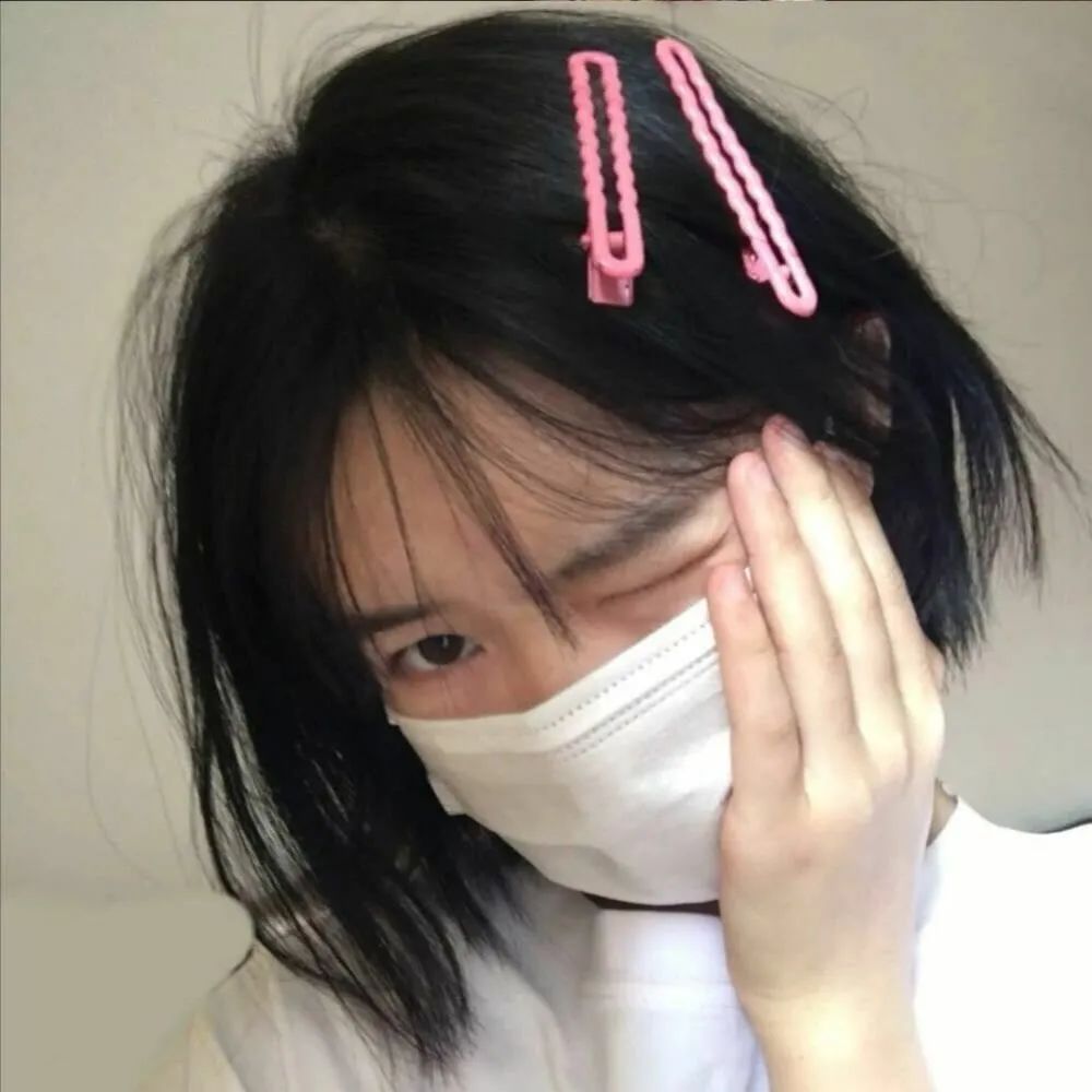高清qq头像丨戴口罩的优质女头