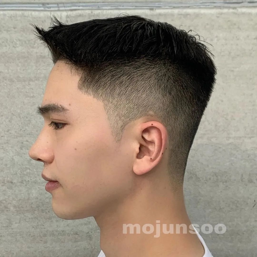 男生平头发型