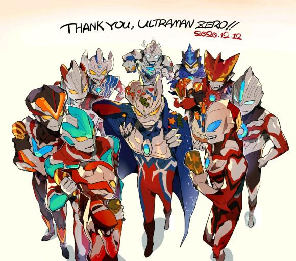 奥特曼合照壁纸大集合!这么多奥特曼,你都喜欢吗?