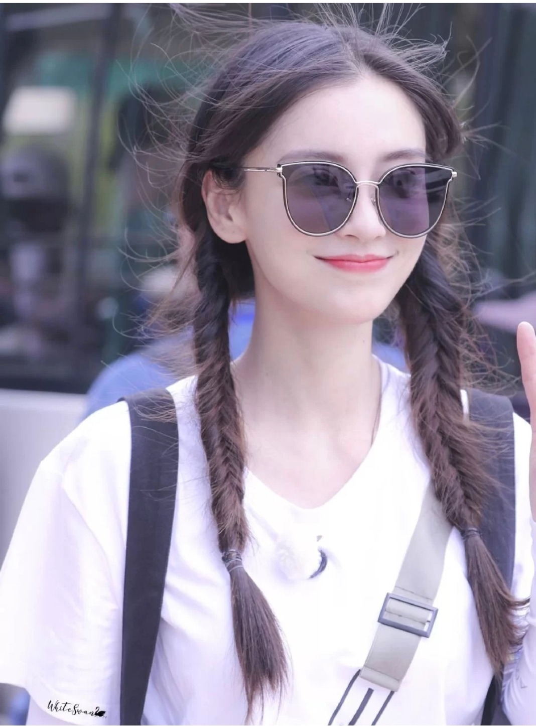跑男Angelababy,Angelababy跑男 明星日常穿搭angelababy跑男路透合集