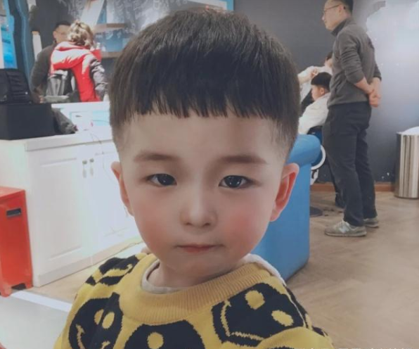 发型,闪电,理发,理发师,小男孩,新年