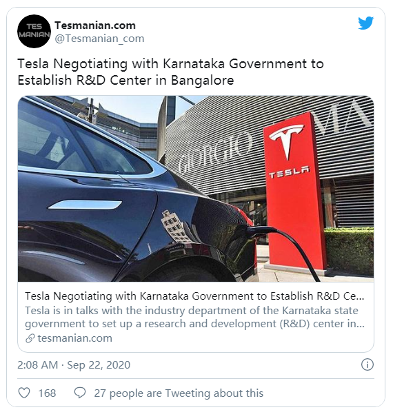 Tesla Settled In India Giga Factory Manufacturing And R D Centers Are Possible Daydaynews Want to buy second hand car in bangalore? daydaynews cc