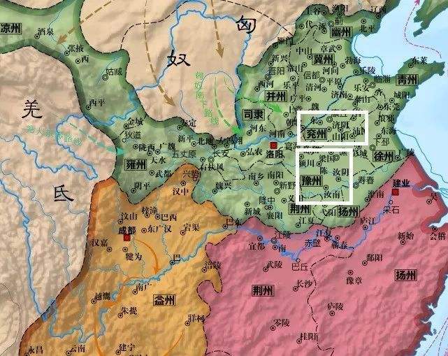 凉州,中国,九州,冀州,梁州,荆州,扬州,兖州,古代,徐州,青州