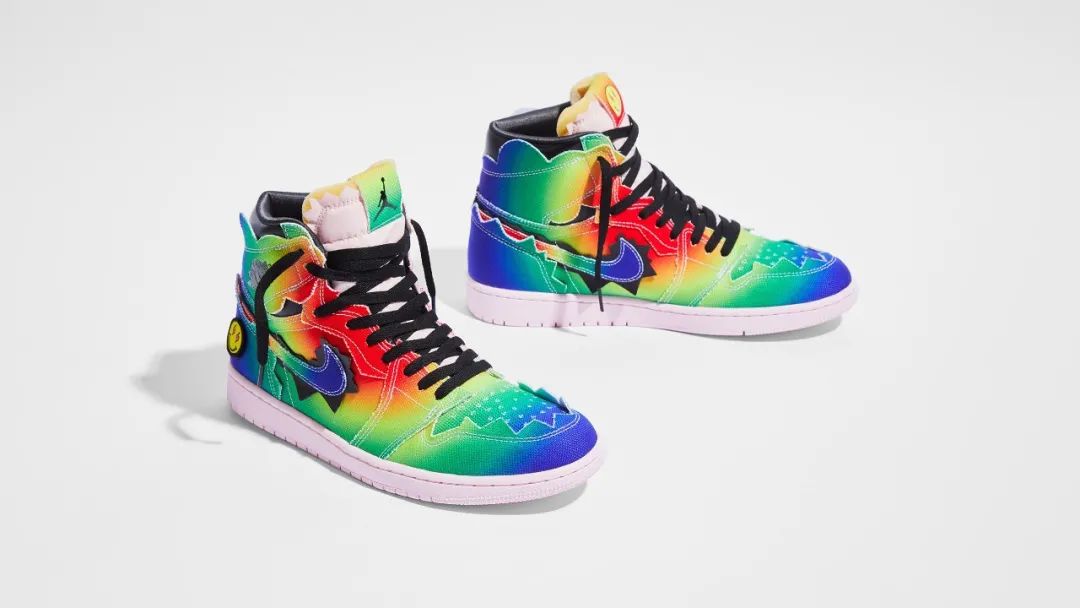 air jordans rainbow
