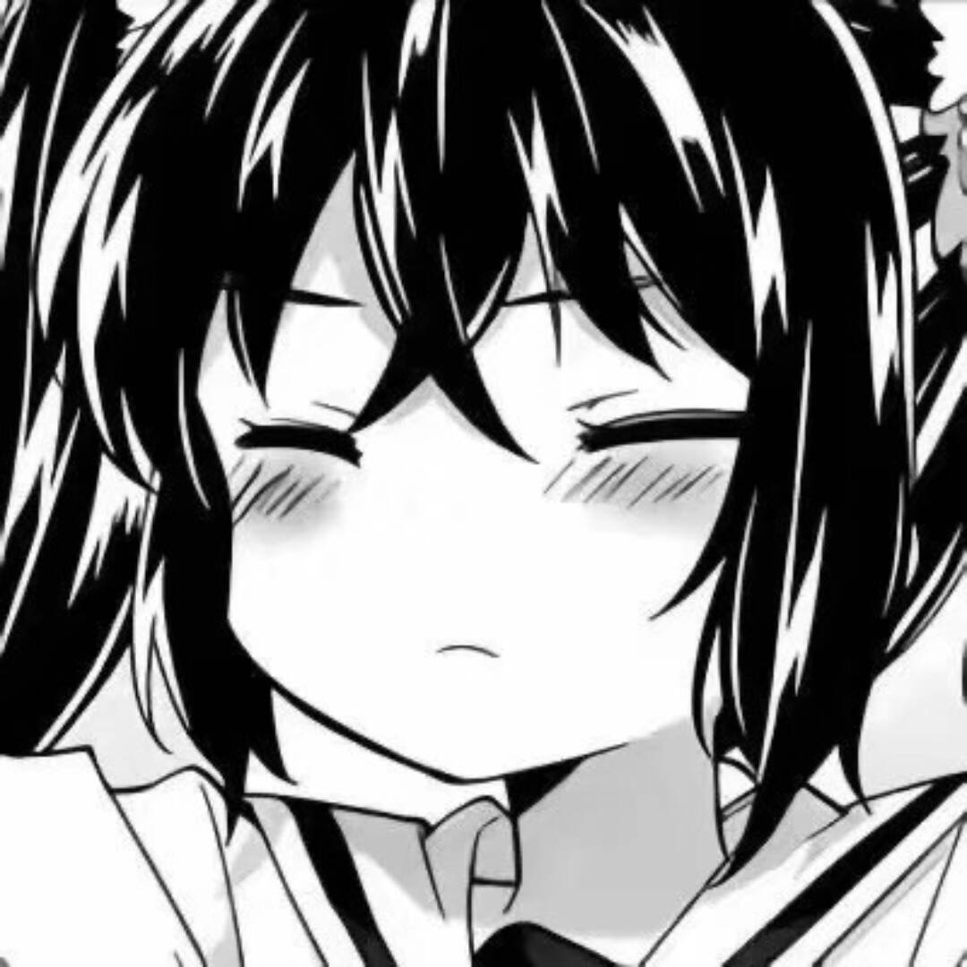 黑白漫画女生头像,哪个钟你意