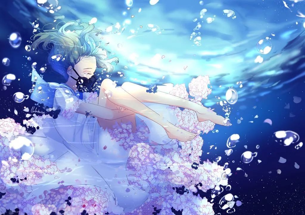 唯美治愈系幻想动漫风格插画艺术作品欣赏!