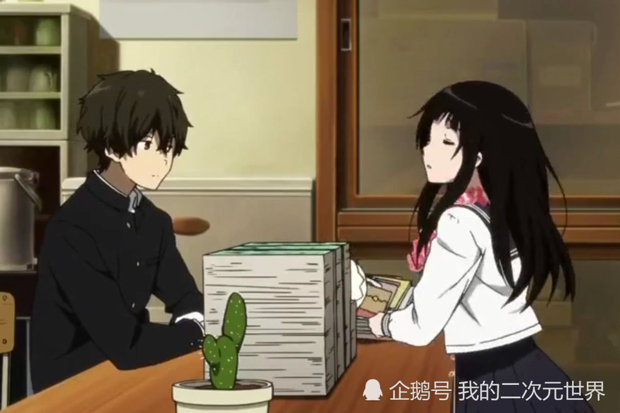 冰菓 千反田和福部沉迷校园文化祭 可怜折木奉太郎一个人卖社刊 看点快报