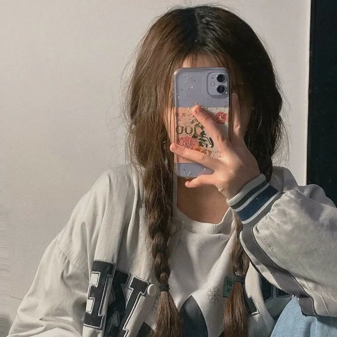 不露脸仙女头像:手机遮脸女生头像系列