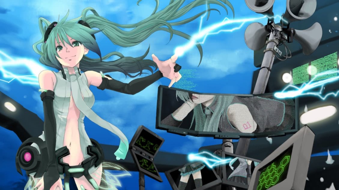 高清动漫壁纸:《初音未来》美少女合集赏析