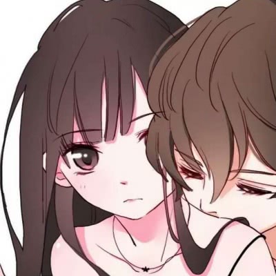 动漫情侣头像:想陪你从青梅竹马,一路走到青衫白发