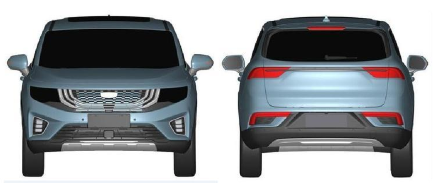 吉利终于又要有7座suv 了 代号vx11 预计4月份正式亮相