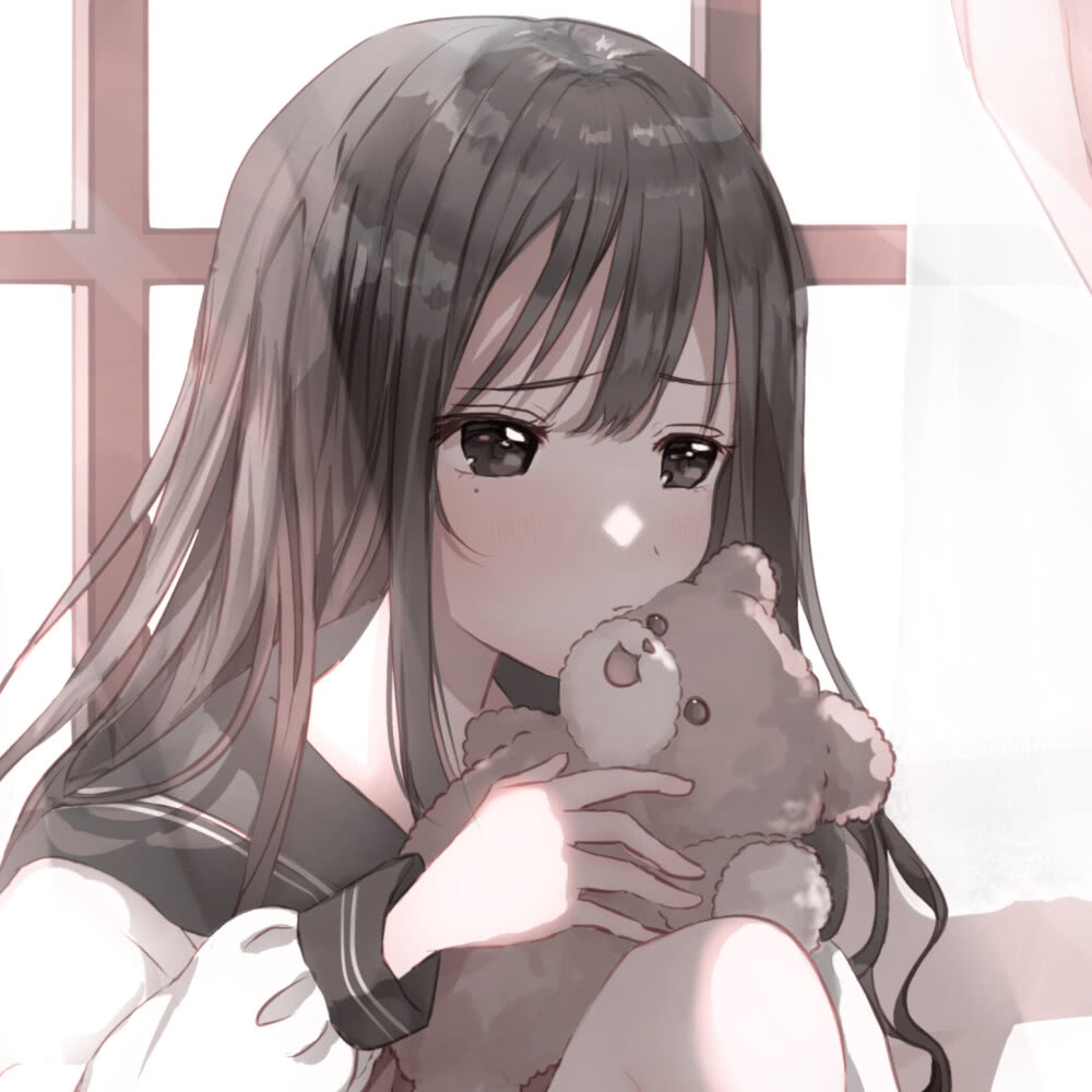 超火·甜丧·女生头像:原来有一天向日葵也会主动放弃