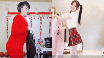 姿态穿开裆裤跳影流之主 rita连麦被他裆部反光吓到了