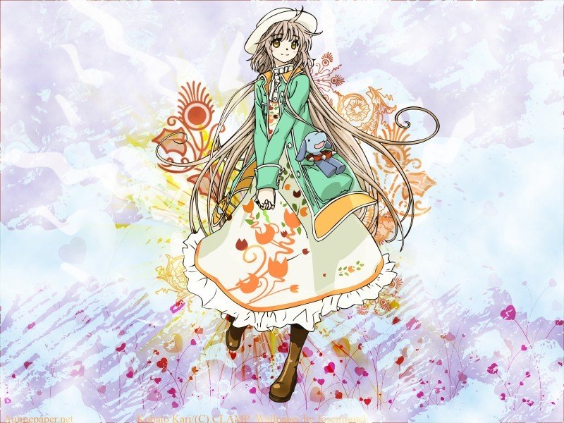 动漫小鸠美少女桌面壁纸,可爱呆萌,阳光烂漫