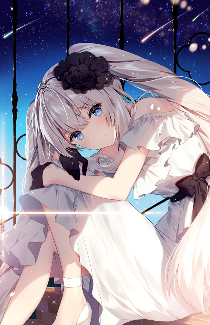 动漫图片:二次元美女人物,这样的壁纸真的超美