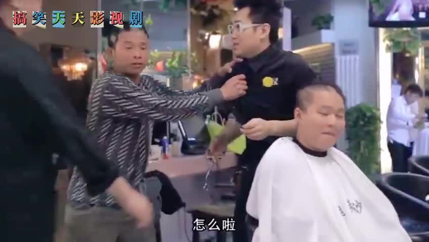 理发店视频搞笑段子脱口秀，理发店视频搞笑段子脱口秀完整版