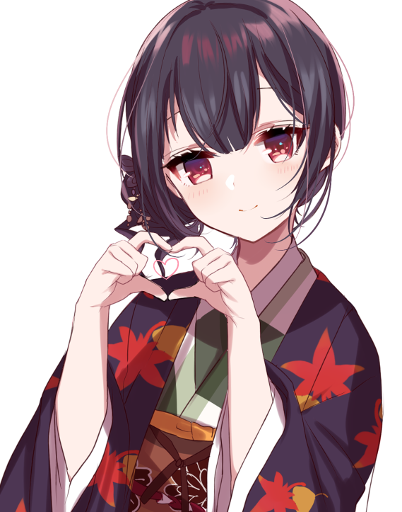 二次元动漫角色高清壁纸合集,清新迷人的少女