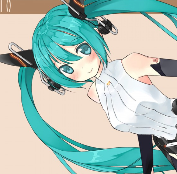 初音未来动漫壁纸,活力清爽少女感十足