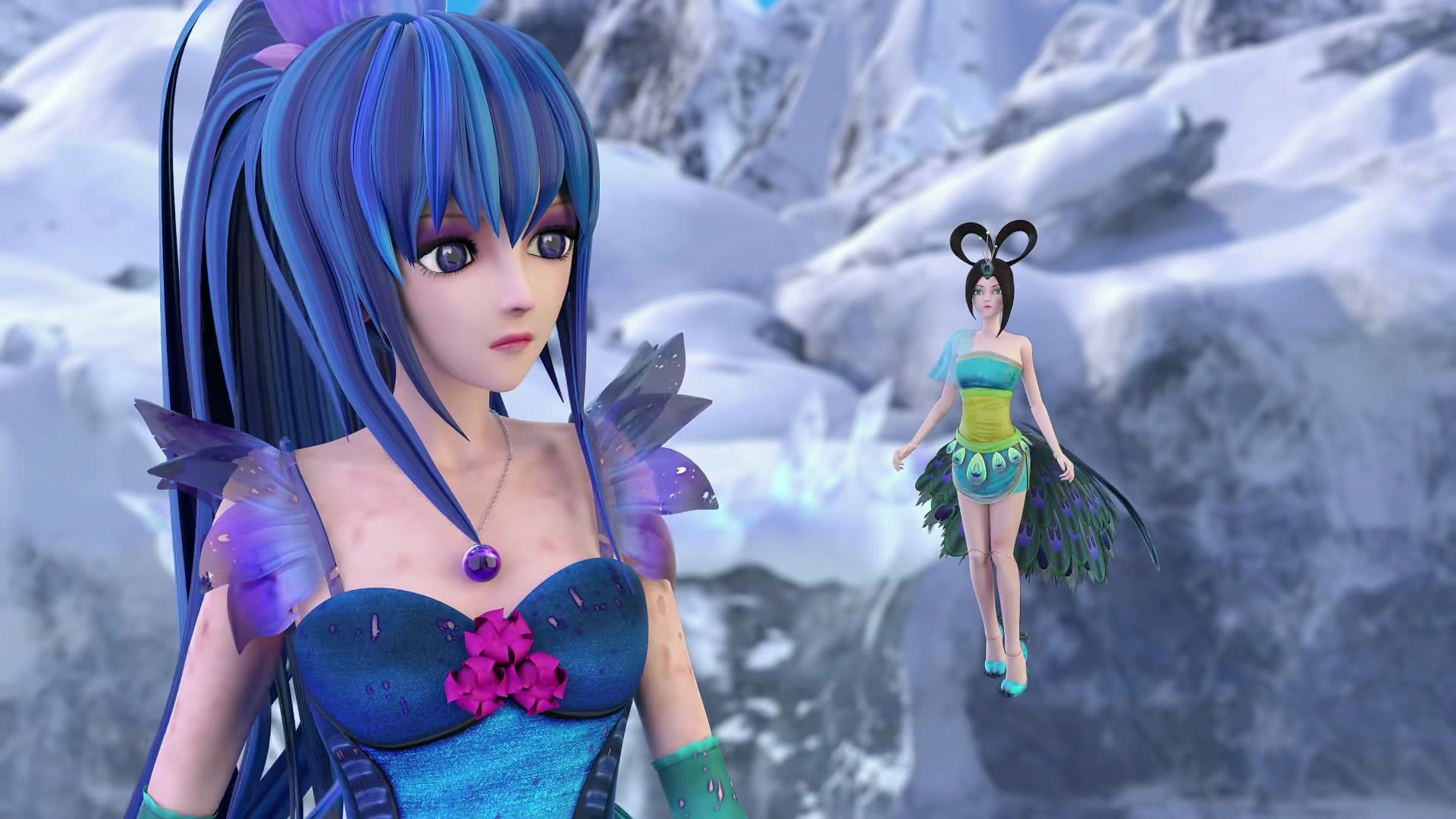 冰公主,叶罗丽,项链,钻石,陈思思,水晶,荒石