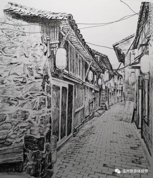 旅游达人蒋忠军:情迷黑白钢笔画,5年