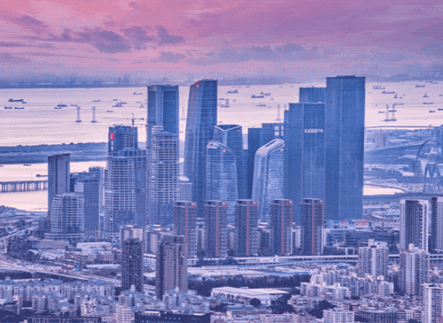 2020-08-26 23:51 从卫星地图上 看深圳40年的变化 图片来源:人民星云