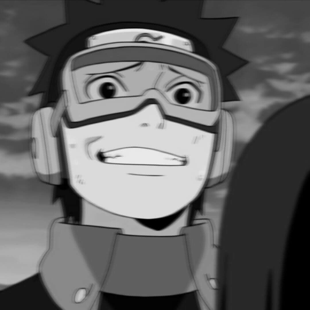 《火影忍者头像》宇智波带土黑暗头像,有了琳,就等于有了全世界