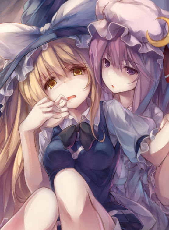 雾雨魔理沙 东方project 高清动漫壁纸 魔法森林的少女魔法师 看点快报