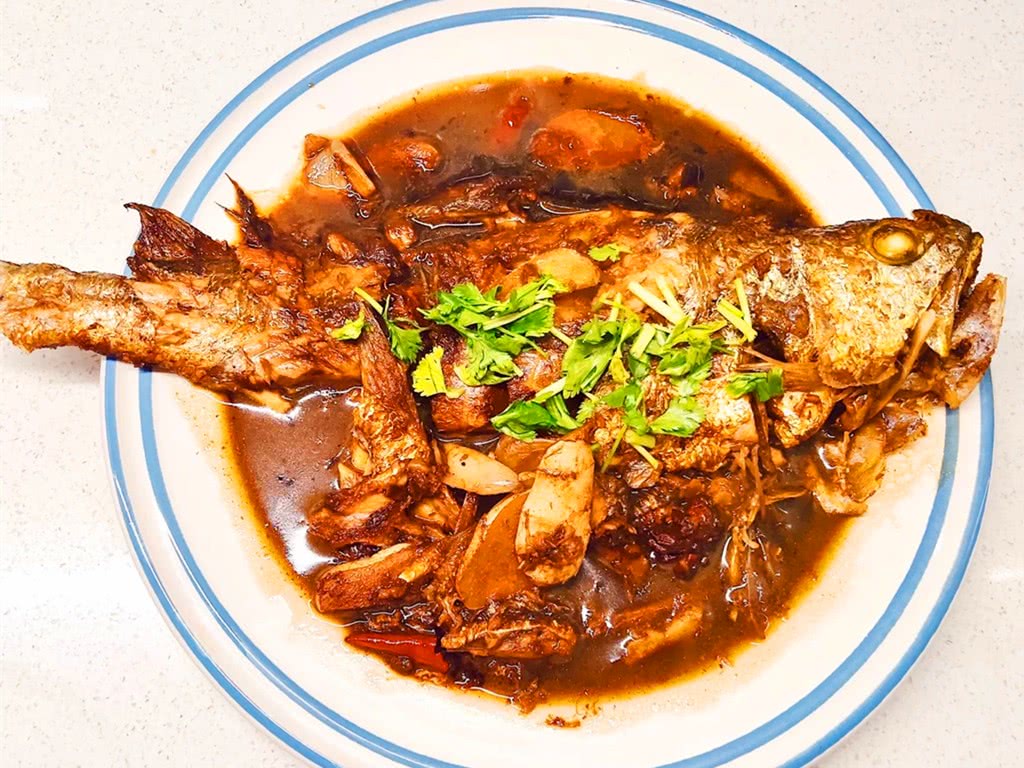 黄花鱼,小黄花鱼,菜肴,蒜蓉,鱼肉,红烧黄花鱼