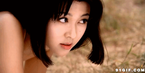 搞笑内涵gif:妹子约我出去玩 太假了