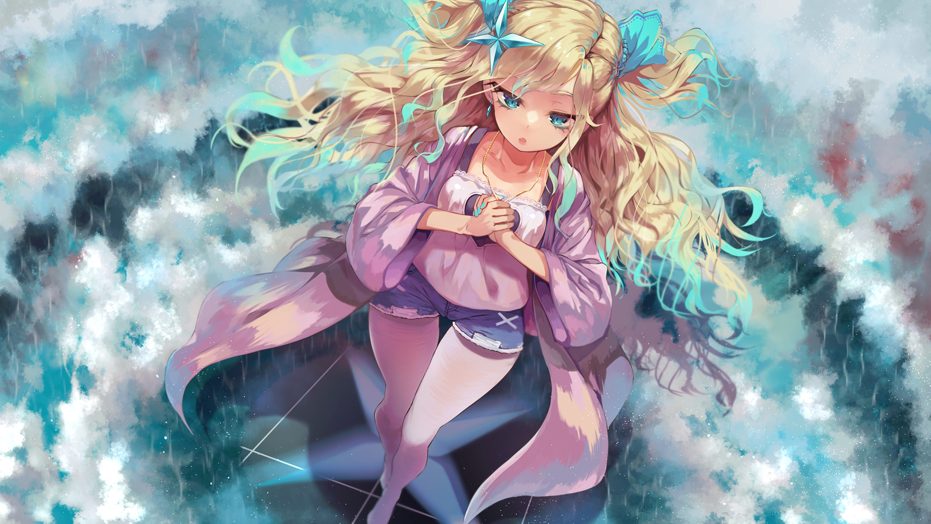 性感唯美二次元美女桌面壁纸 看点快报