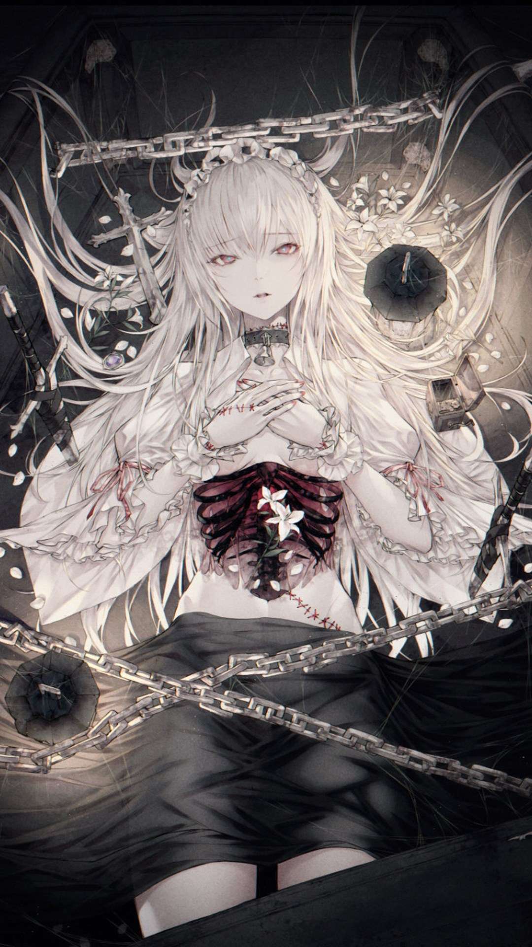 暗黑系动漫壁纸,不狠一下就不知道有多害怕