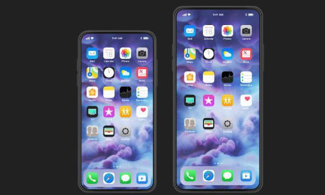 iphone13机模曝光图片,iphone13官方图 iphone 13机模曝光,去掉刘海屏,屏下镜头加持!
