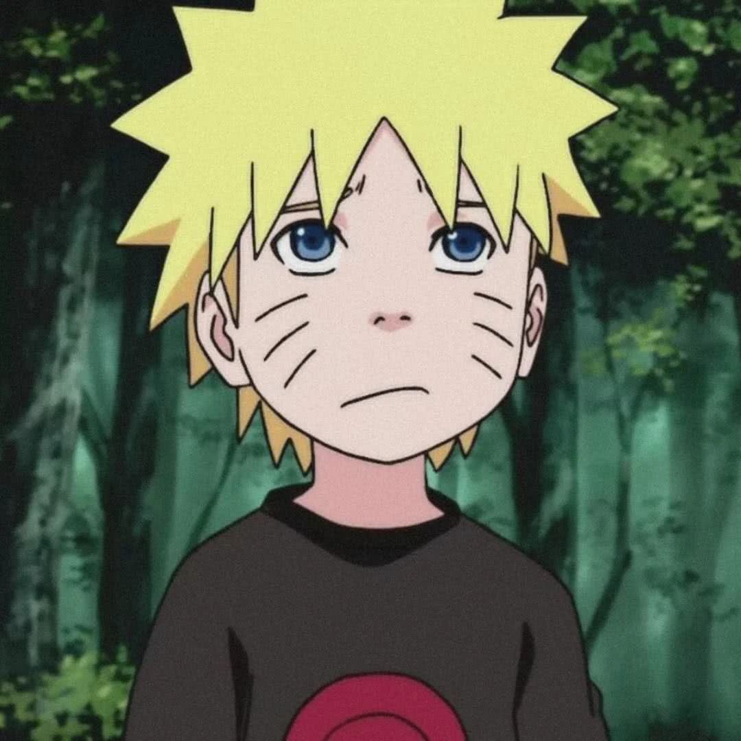 动漫头像:火影忍者小鸣人头像,鸣人承受了这个年纪不该承受的孤独