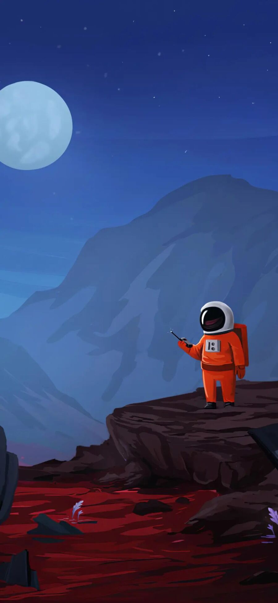 最近爆火的宇航員壁紙 孤獨的美麗 天天要聞