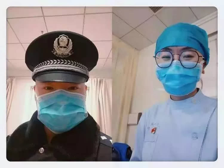 警察蓝 天使白 疫情面前 三篇日记讲述他们的选择 看点快报