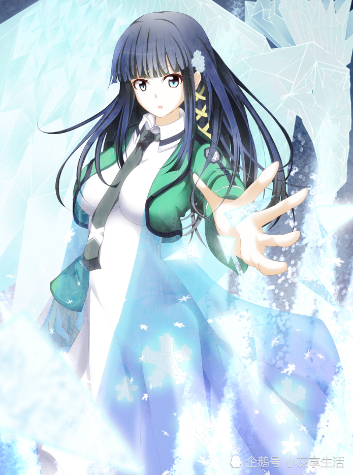 司波深雪动漫壁纸 很受欢迎完美的形象下 竟是一名兄控 看点快报