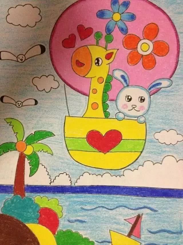 幼儿园儿童范画大全,范画绘画教程!