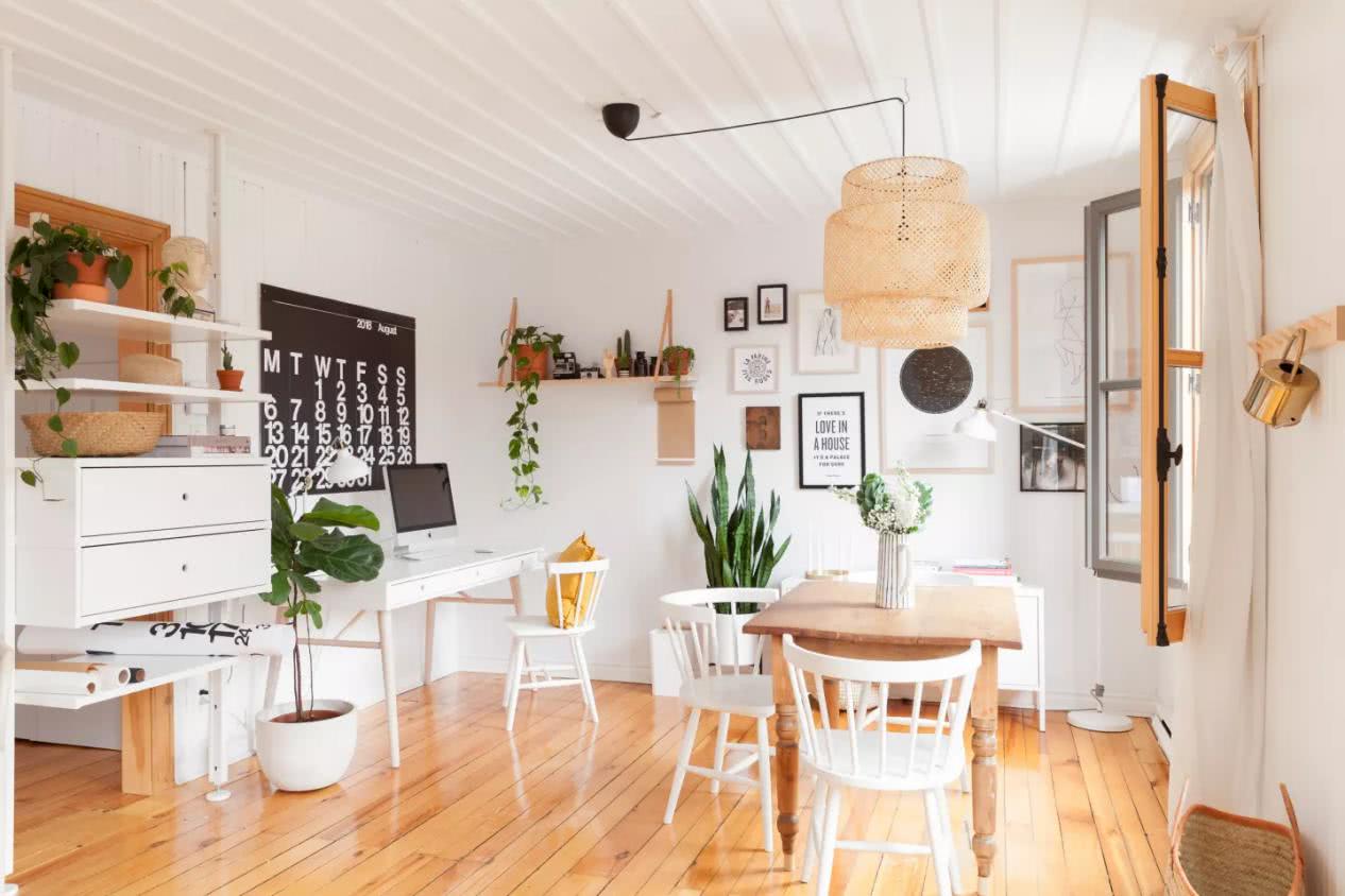 她一人带娃 租下65 老小房 全屋diy放3张卧室床 效果却美极了 看点快报