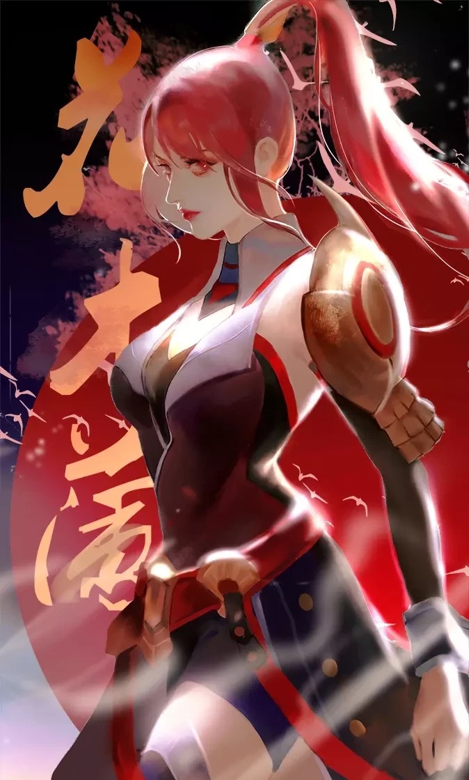 王者荣耀花木兰同人图,评论留言下期你希望出现的英雄