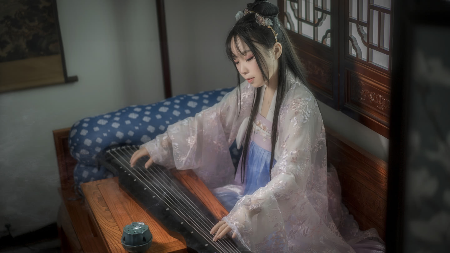 Cosplay汉服,Jkcosplay下限美腿 天青色等烟雨,而我在等你,汉服cosplay