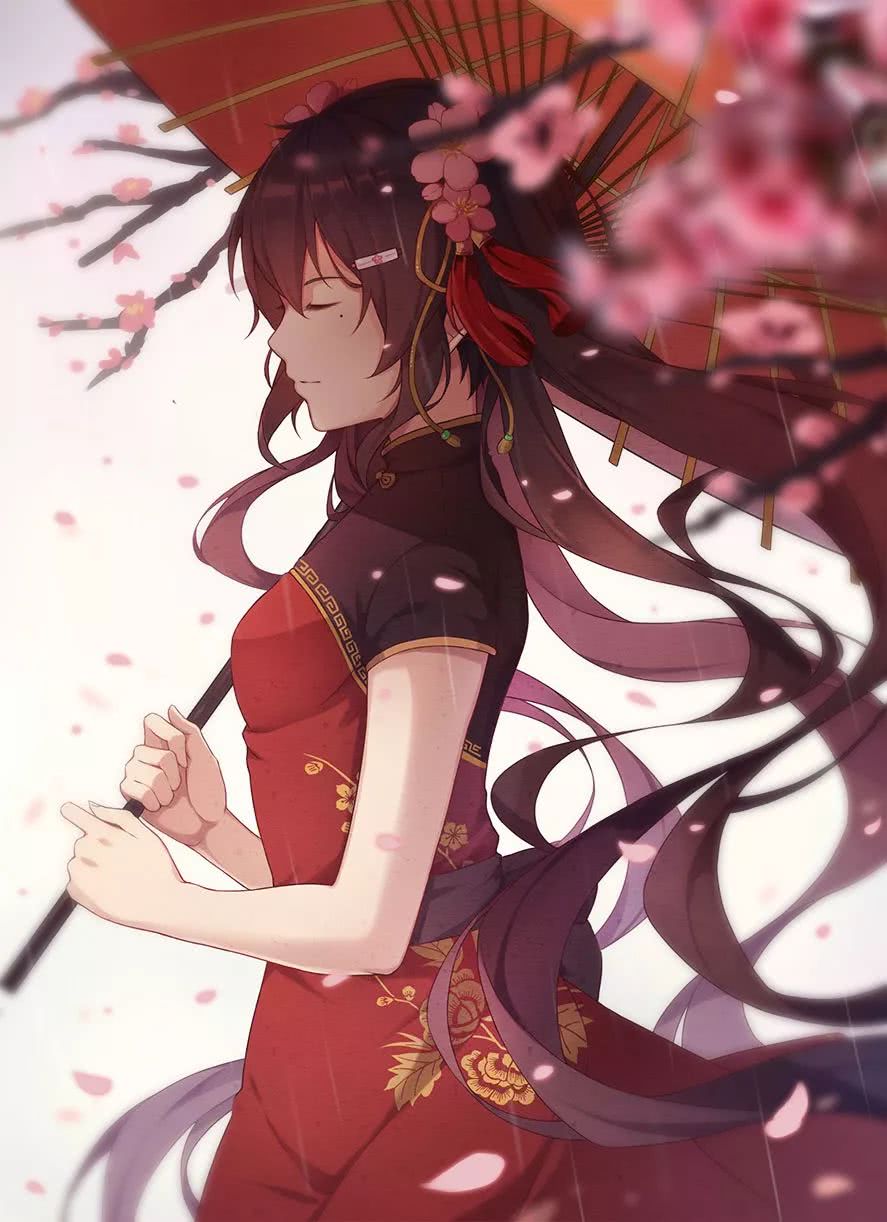 画师 kiyo的插画作品笔下都是清纯美少女——