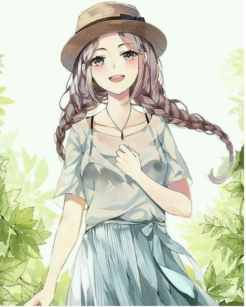 适合做背景图的唯美动漫角色你喜欢吗
