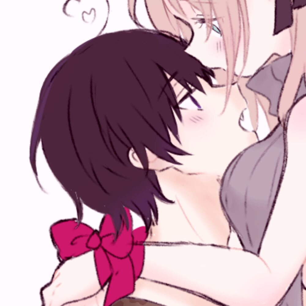 倾心·温柔·动漫情侣头像:问一千遍,依旧是想和你彼此糊涂的纠缠在一