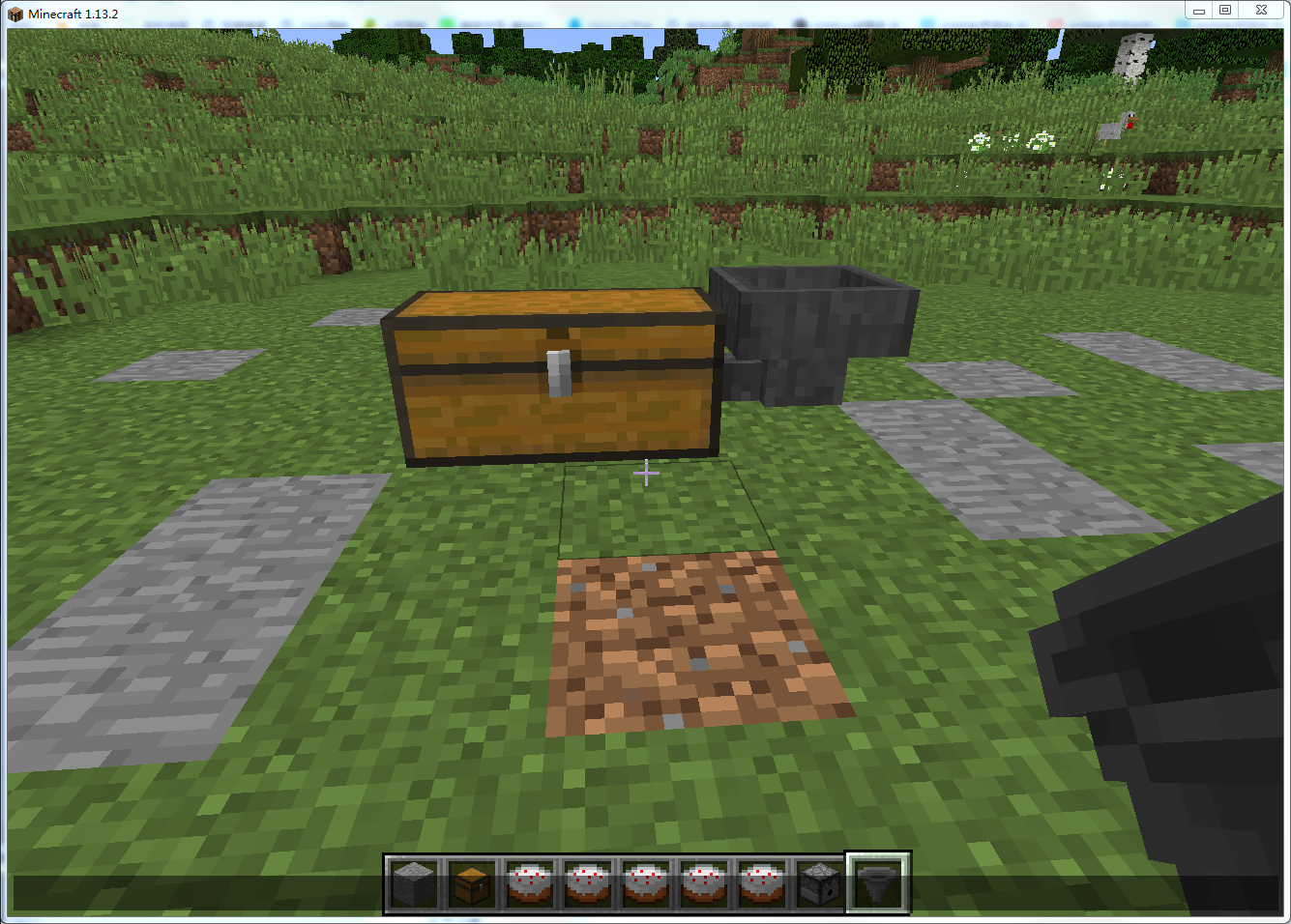 我的世界简单红石教学 全自动烤鸡机器 保证能学会 小型且实用 看点快报