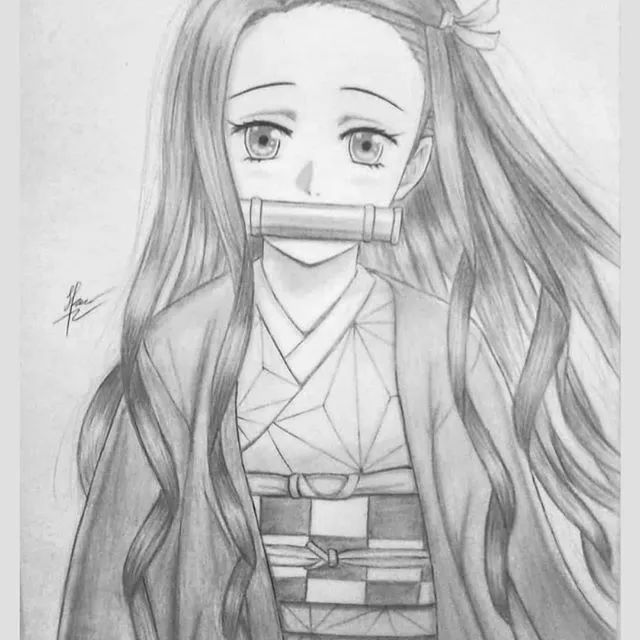 【铅笔素描】超灵动的动漫人物手绘 新手临摹素材