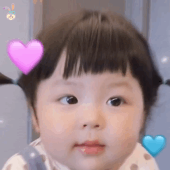 表情包:萌娃的表情,太可爱了